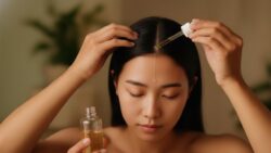 5-Point Scalp Massage Method Using Essential Oils for Hair Growth and Stress Relief