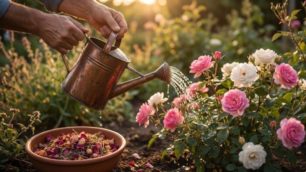 Potato Peel Water Trick