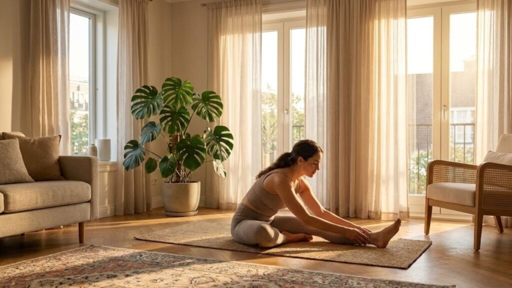 Stretch Before Bed to Relax