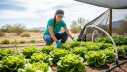 Grow Lettuce Year-Round in Arizona: Beginner Secrets for Crisp, Tender Greens Even During Extreme Summer Heat