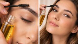 Enhance Lashes and Brows Naturally With a Simple Daily Castor Oil Care Routine