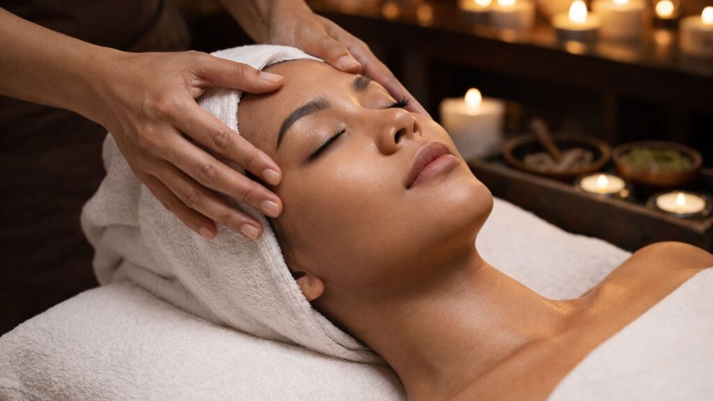 Facial Massage Skincare Practices