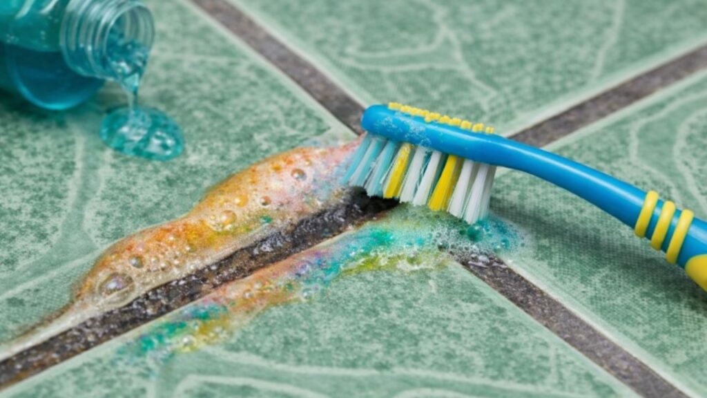 Make Dirty Tiles and Grout Shine