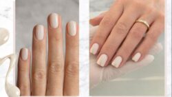 Move Over Milk Iced Vanilla Nails Are the Cool Creamy Manicure Trend Taking Over This Year