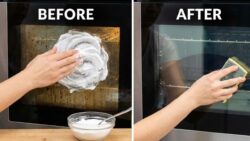 This Baking Soda Paste Trick Makes Dirty Oven Glass Look Clear Again