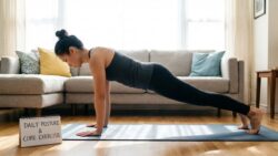 This daily exercise improved posture and core strength faster than expected