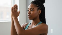 I’m a Yoga Teacher and This Stretch Reliably Releases Shoulder and Upper Back Stiffness